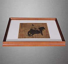 孝南书画装裱配框服务案例