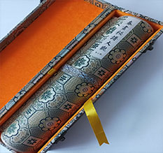 孝南书画装裱案例